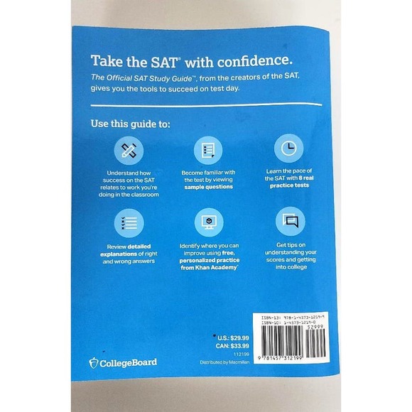 The Official SAT Study Guide, 2020 Edition - Picture 2 of 4